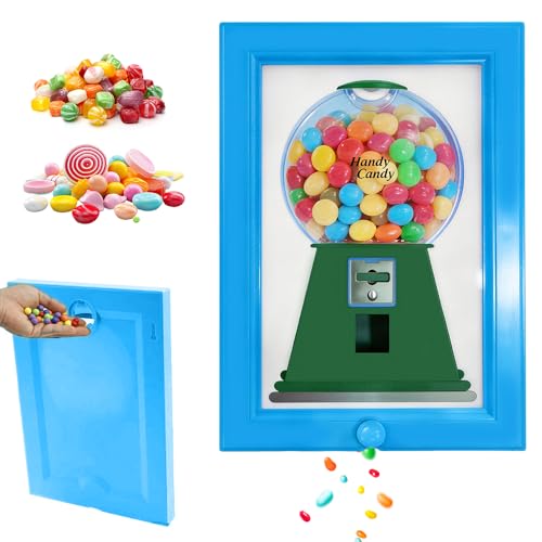 Wxeadu Cornice Portafoto per Distributore Caramelle, Appendibile Dispenser Caramelle, Multifunzionale Porta Caramelle, Cornice Portafoto per Caramelle per Casa, Ufficio, Aule e Decorazioni