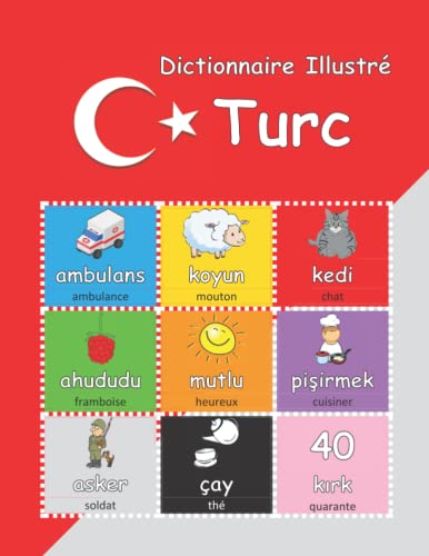 Dictionnaire Illustré Turc: avec audio (Picture Dictionaries: with audio) (French Edition)