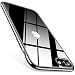 TORRAS Crystal Clear iPhone 7 Case/iPhone 8 Case, [Anti-Yellow] Soft TPU with Stylish Edge Slim Thin Silicone Phone Cover Case for iPhone 7/8 4.7'', Black
