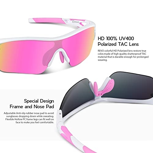 Image of BEACOOL Polarized Sports Sunglasses for Men Women Youth Baseball Cycling Running Driving Fishing Golf Motorcycle TAC Glasses