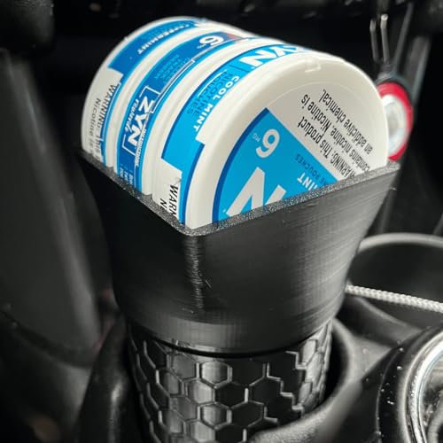 Portavasos para Auto Compatible con Zyn Pouch Cans Negro miniatura 7