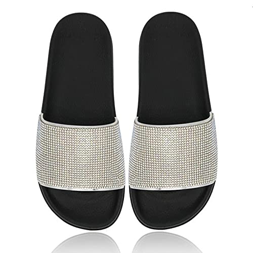 Slippers Women Women Shoes Slippers Flip Flops Summer Slides Crystal Bling Beach Casual Outdoor Female Ladies Platform