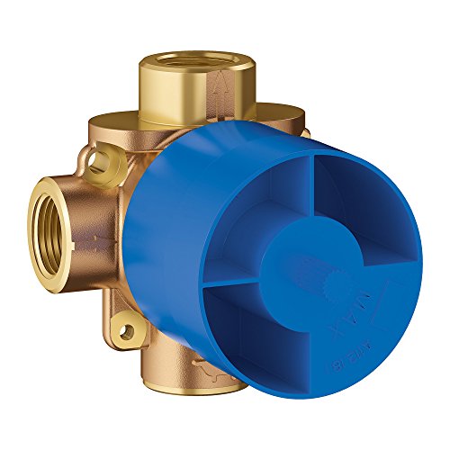 Grohe 29903000 Non Rapido 3-Way Diverter Rough-In Valve, StarLight Chrome by GROHE - Image 2