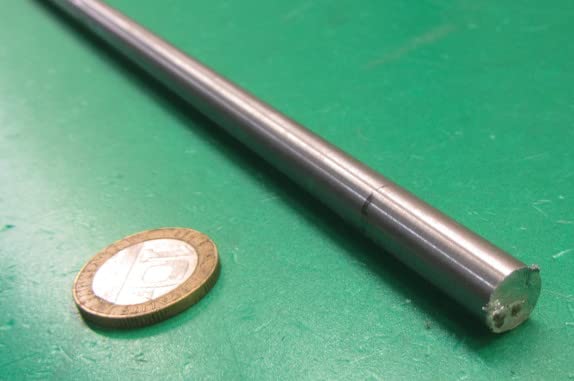 303 Stainless Steel Round Rod .375" Diameter x 6 Foot Length 1 Piece