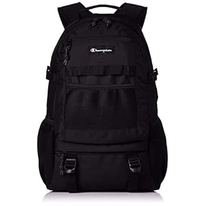 [チャンピオン] リュックサック MODEL.NO.62501 22L B4サイズ収納可 ユニセックス PC収納ポケット ブラック×ブラック" 