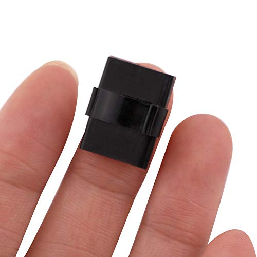 Miniatura 6 de 50 Piezas Clips Para Cables Duraderos De 3m, Sujeta Cables Adhesivo Ajustable, Organizador Autoadhesivo De Exteriores Para Navidad Y Luces De Hadas Hogar Tv Cargador Pc Negro