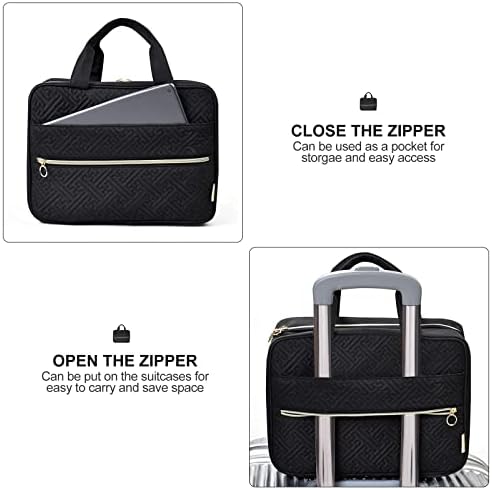Toiletry Bag Hanging for Women Travel Makeup Organizer Water-resistant Cosmetic Bag Organizer Travel Accessories Black Full Sized Container Toiletries 5 Toiletry Bag Hanging for Women Travel Makeup Organizer Water-resistant Cosmetic Bag Organizer Travel Accessories Black Full Sized Container Toiletries