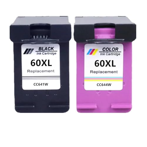Sostituzione compatibile per cartuccia dinchiostro 60 XL 60 60xl F2480 F2420 F4480 F4580 F4280 D2660 D2530 D2560 C46801BK 1COLOR