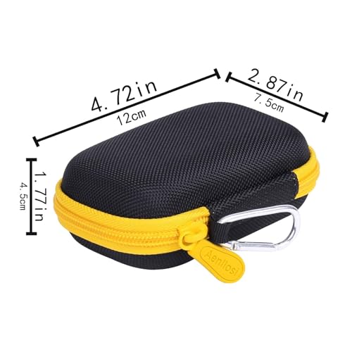 Image of Aenllosi Hard Carrying Case Compatible with Izzo Swami 6000 Golf (Yellow)