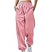 Komiseup Loose Fit Jogginghose Damen Lang Sporthose Frauen Laufhose Damenhose mit Gummizug Warme Freizeithose Relaxhose Trainingshose Sportbekleidung Yoga Hose Sweatpants für Sport Freizeit