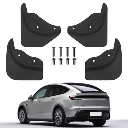 Mud Flaps for Tesla Model Y Juniper 2025-2026, 4-Piece