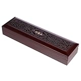 Alasum Joyero de Madera Tallada Estilo Retro, Caja para Joyas Solución de Almacenamiento y Protección, Adecuado para Ceremonia de Boda o Fiesta de Compromiso