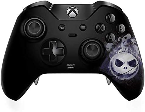 Skinit Decal Gaming Skin Compatible with Xbox One Elite Controller - Officially Licensed Disney The Nightmare Before Christmas Jack Skellington Face Art Design