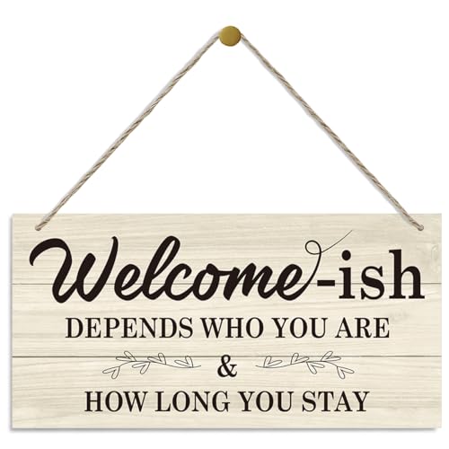 Inspirational Wood Signs, Decorative Wood Hanging Wood Plaque, Rustic Door