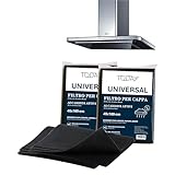 Today – Filtro Universale ai Carboni Attivi per Cappe da Cucina 40x100 cm – Ritagliabile, Antiodore, Trattiene Grasso e Umidità – Made in Italy