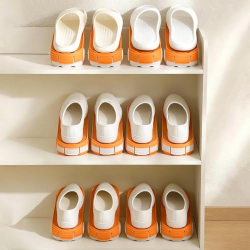 Présentoir de baskets double couche idéal pour optimiser un dortoir ou studio