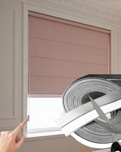 5m Blackout Side Channels, Samoprzylepne paski blokujące światło z PVC do żeletek, luki uszczelnienia i zmniejszenie przeciągów, łatwa instalacja Peel Stick dla sypialni i ścieżek wspomagających sen