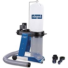 Scheppach Extraction System HD12 Extraction | 550 W, Air Output 1150 m3/h, Capacity 75 L, Hose Diameter/Length 100 mm/2300 mm, Driving Device | Includes Adapter Set