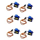 Geeignet für Beam-Roboter. ULTECHNOVO 6 stücke sg90 micro servo motor kit langlebig leichte digitale servo für rc roboter arm hubschrauber flugzeug auto boot steuerung