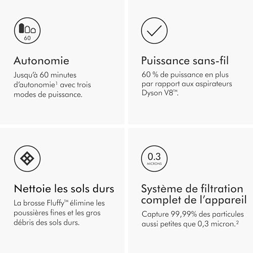 Aspirateur balai V11 Fluffy - vue 6