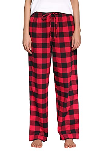 Cyz Women's 100% Cotton Super Soft Flannel Plaid Pajama/Lounge Pants-F17007-Xl #TOP3