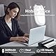 Bisofice X9 Mobiler Drucker Thermodrucker A4, Bluetooth Tragbarer Drucker für Handy, Portable Printer Laptop Drucker A4 Unterstützt A4 Thermopapier, für den Außenbereich, Reisen, Homeoffice