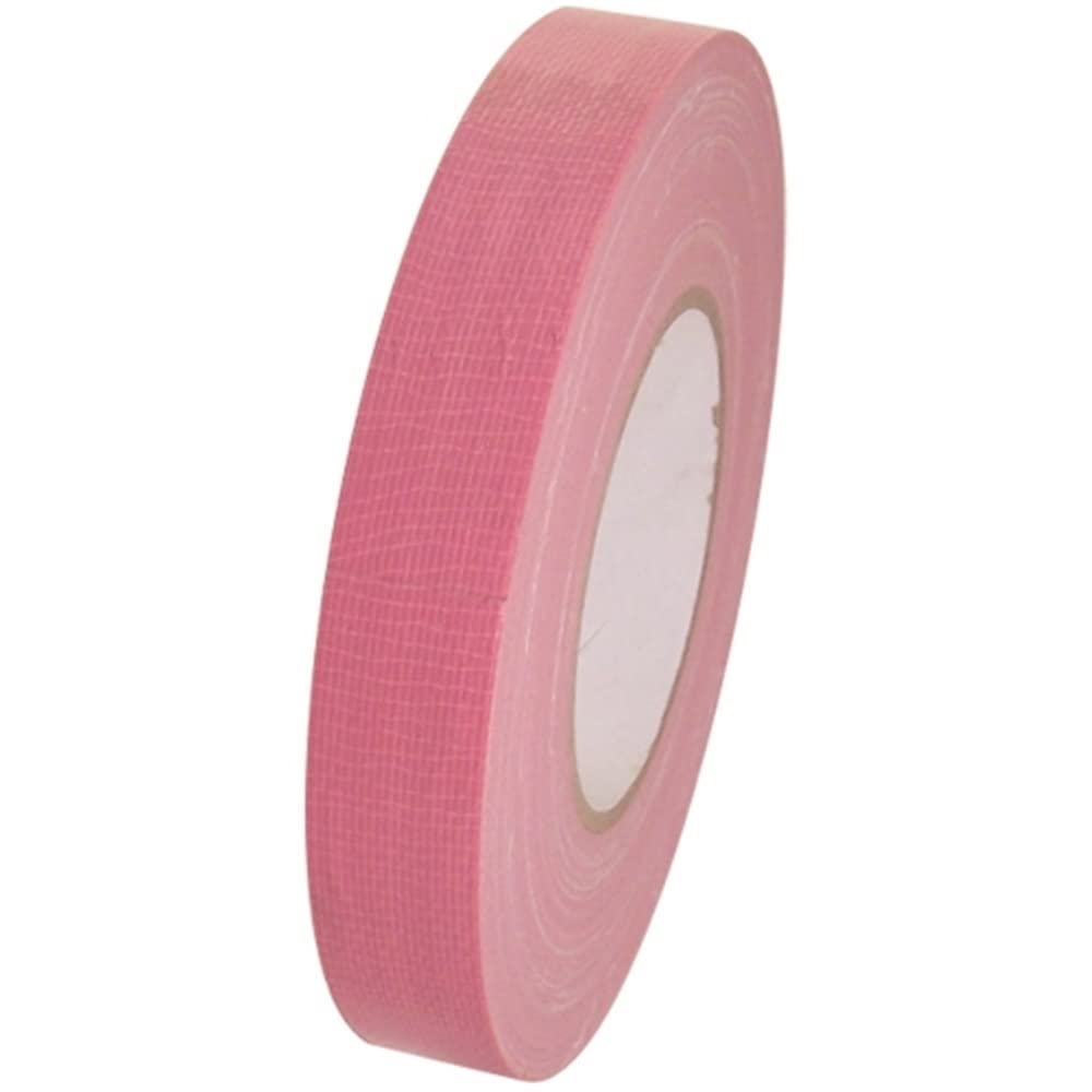 Pink Duct Tape 60 Yard Roll 1” Wide Natural Rubber Adhesive, 10 mil 36 mesh PP Material, Waterproof, Hand Tears Evenly. Ideal for Crafts, Repairs, Packing, Industrial Grade Duct Tape