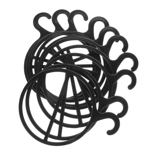 KONTONTY 10pezzi Grucce Per Sciarpe in Plastica Organizer Rotante Per Armadio Compatto Per Sciarpe e Cravatte