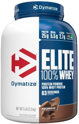 Dymatize エリート ホエイ プロテイン パウダー