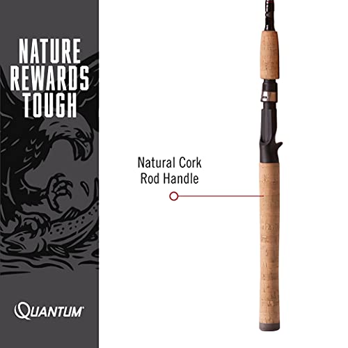 Quantum Fishing Graphex Medium Casting Rod (2-Piece), 6-Feet #TOP2