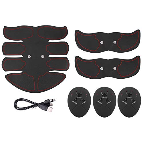 Cinto de Tonificação Abdominal, EMS Recarregável Cinto de Tonificação Abdominal Muscular Toner Almof