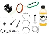 LRNJ MOTORWORKS MANUAL EATON SUPERCHARGER OIL REPLACEMENT SERVICE KIT COMPATIBLE WITH BMW MINI COOPER S R53 R52, PART # LRNJ MOTORWORKS#X0189M