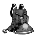 PCCIZU Adjustable Harness, Prevent Passengers from Falling for ATV,Snowmobile,Black