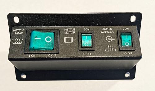 Popcorn Machine Switchbox 48501 - Includes 3 Switches