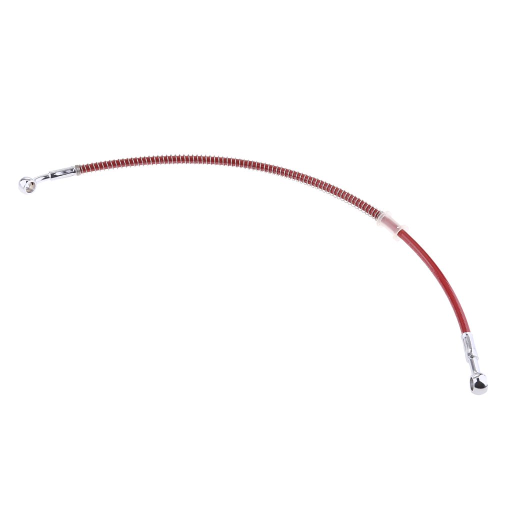 VELURA 45cm Red Universal Motorcycle Brake Braided Hose Line Pipe |1 Piece Brake Hose Brake Lines & Hoses| Motorcycle Parts | Parts & Accessories Motors-picture-13