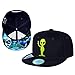 tilgomedal Alien Skull Snapback Hat - Space Sci-Fi Embroidery Baseball Cap with NASA Design - Hip Hop Street Fashion Hat Unisex