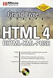  Grand Livre Html 4.0 Et Html Dynamique. Avec Cd-Rom