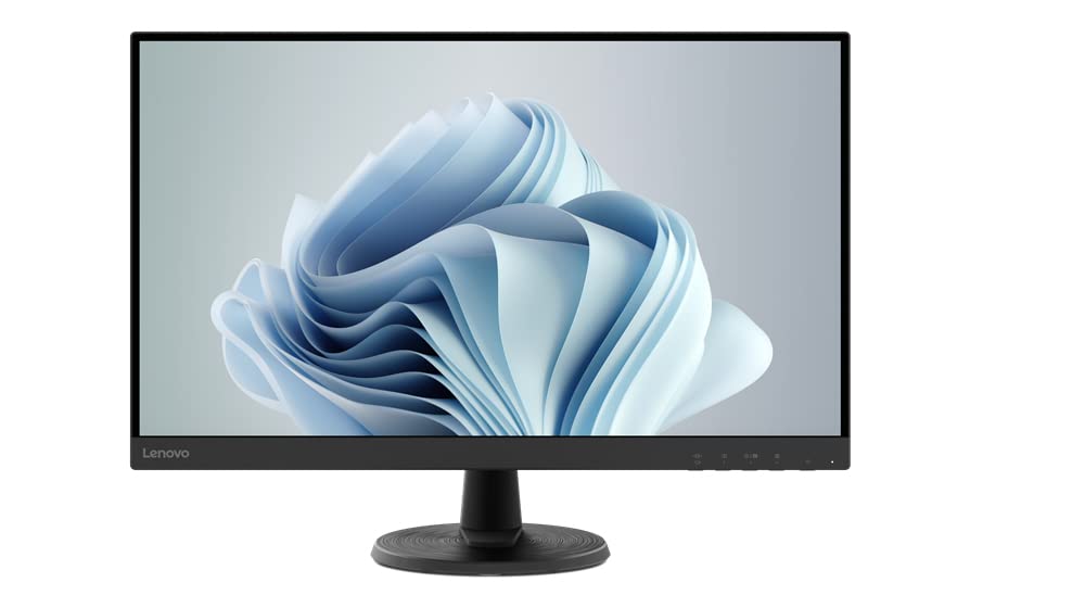 Lenovo Monitor D27-45 | 27" Full HD | 1920 x 1080 | 75 Hz | 250 nitów | Czas reakcji 4 ms | Panel VA | HDMI | VGA | AMD Radeon FreeSync | przeciwodblaskowy, 4,6 kg, czarny