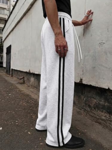 dockstreet Men's White Track Pant Himalayan White - Image 6