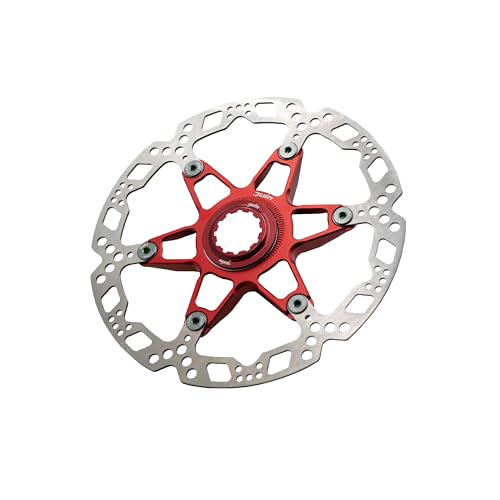 Juin RT01 Centerlock Disc Brake Rotor, Red, 160mm