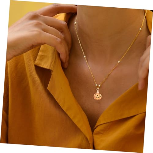 Charmes de citrouille pour fabriquer des boucles d'oreilles Halloween