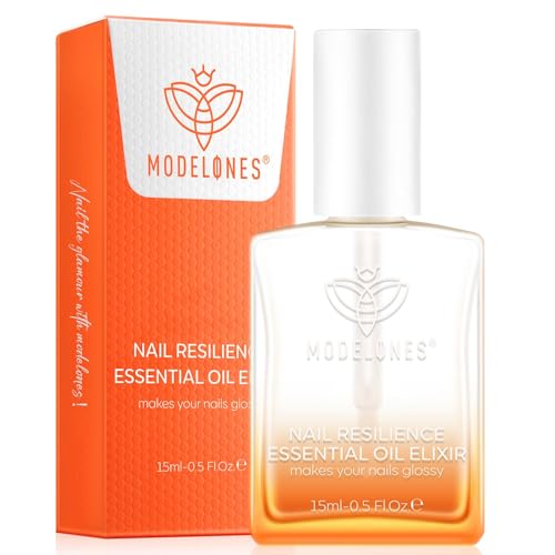 Modelones 15ml Nail Strengthener and Growth Clear Nail Repair for Damaged Nails Hardener Extra Strong and Growth Repair Nail Resilience Essential Oil Elixir