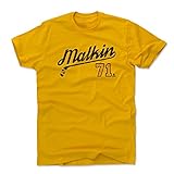 500 LEVEL Evgeni Malkin Shirt (Cotton, XX-Large, Gold) - Evgeni Malkin Script K