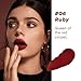 ITY Velvet Matte Finish Lip Stain-Mousse Textured Lip Clay, Red Shade, Conceals Lip Lines, Rich Pigment Lip Tint Lipsticks, 0.14 oz (4g) in Ruby