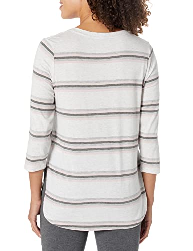 Calvin Klein Performance Women's Basic Calvin Klein Comfortable T-Shirt, Optic Heather #TOP1