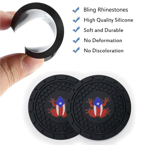 2 Piezas Posavasos para Portavasos de Auto Universal miniatura 5