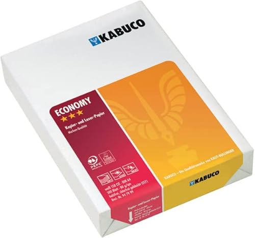 Kopierpapier ECONOMY, A4, 80g/m², Weißgrad (CIE) 150, ECF, weiß Cover