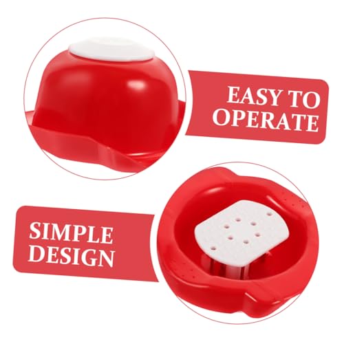 Zerodeko protector rojo para mandolina de verduras miniatura 2