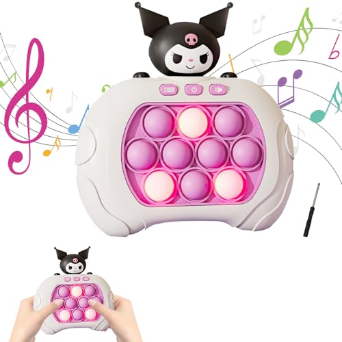 YANGUN Pop It Electrónico, Quick Push Burbujas Juego Consola, Popit Juguete Electronico, Juego de Burbujas de Empuje, Juegos Quick Push para Regalos de Niños y Adultos