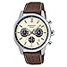 Produktbild Casio Edifice Chronograph Herrenuhr mit Lederband EFR-575L-7AEF